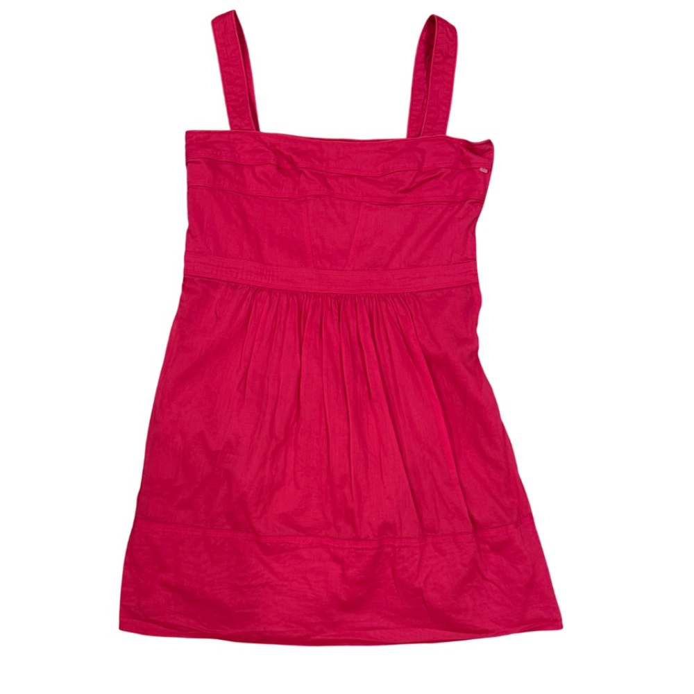 NWOT Burberry raspberry pink corset square neck sundress  8 M